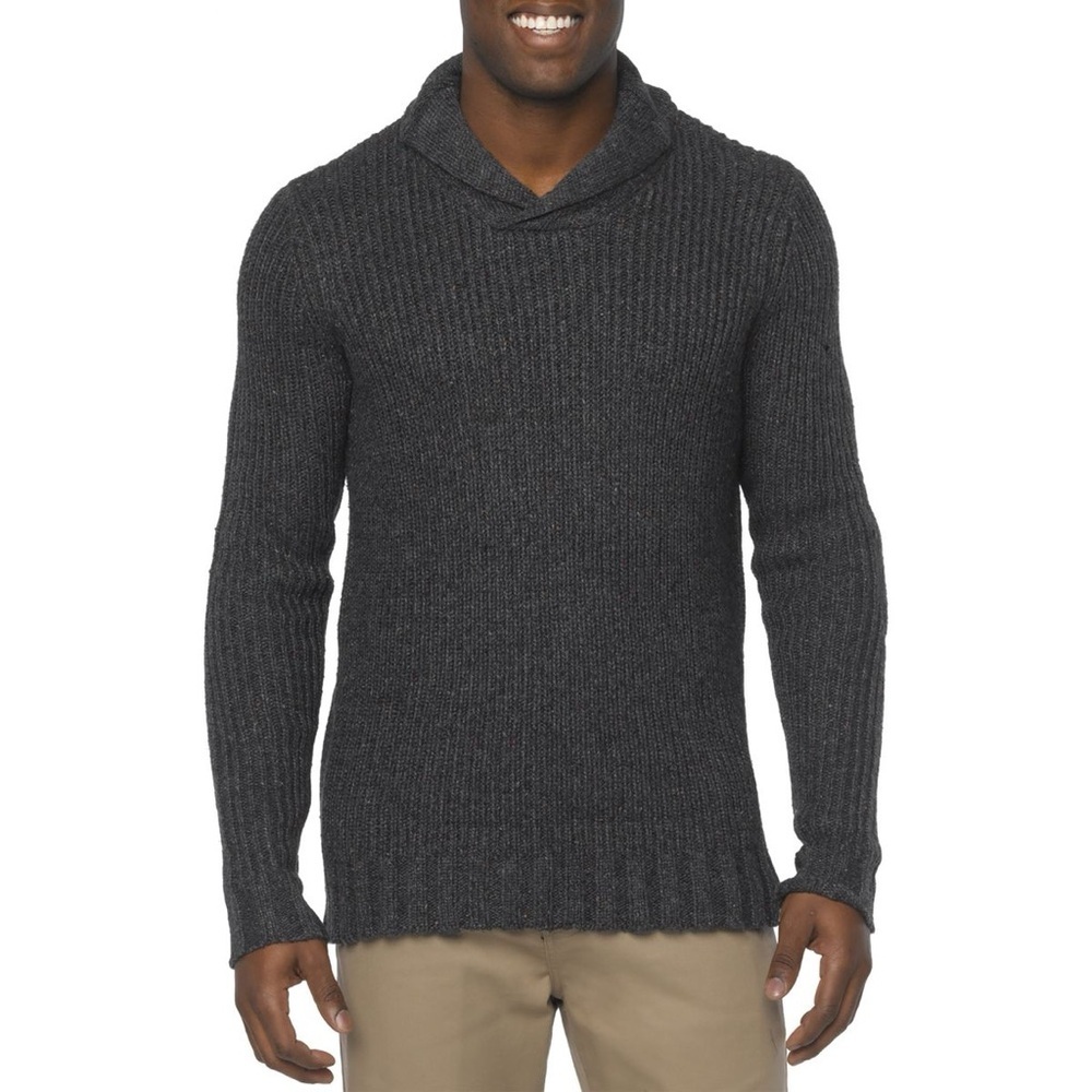 Prana Men's Charcoal Turtleneck Sweater